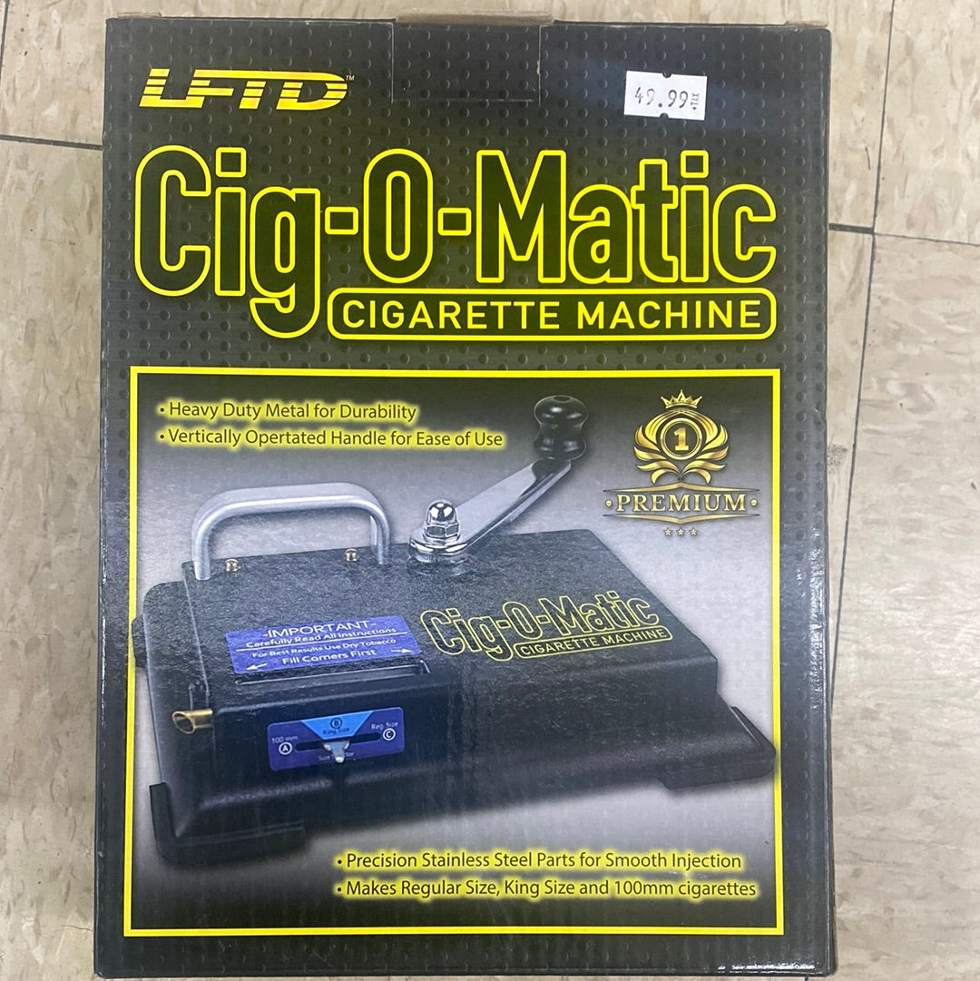 Cig o matic- king and 100mm cigarette rolling machine