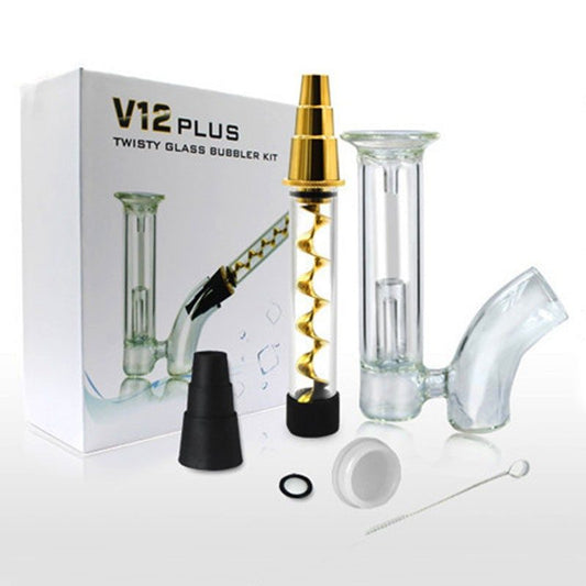 V12 PLUS Twisty Glass Bubbler Kit