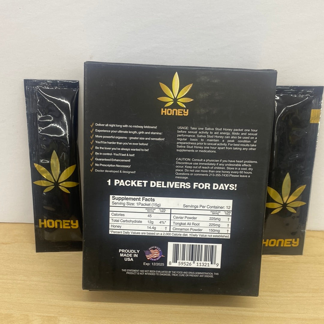 CBD Honey Packet Male Enhancement