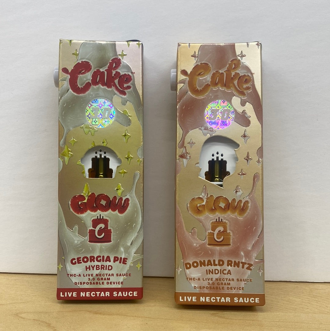 Cake Glow 3.0 disposable vape Thca