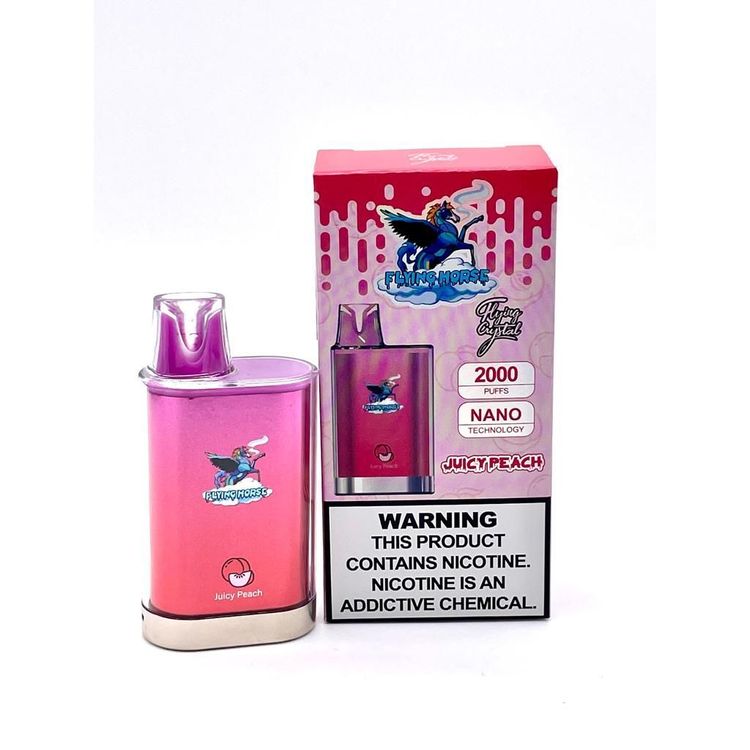 FLYING HORSE X FLYING CRYSTAL 5% DISPOSABLE NICOTINE VAPE 2000 PUFF