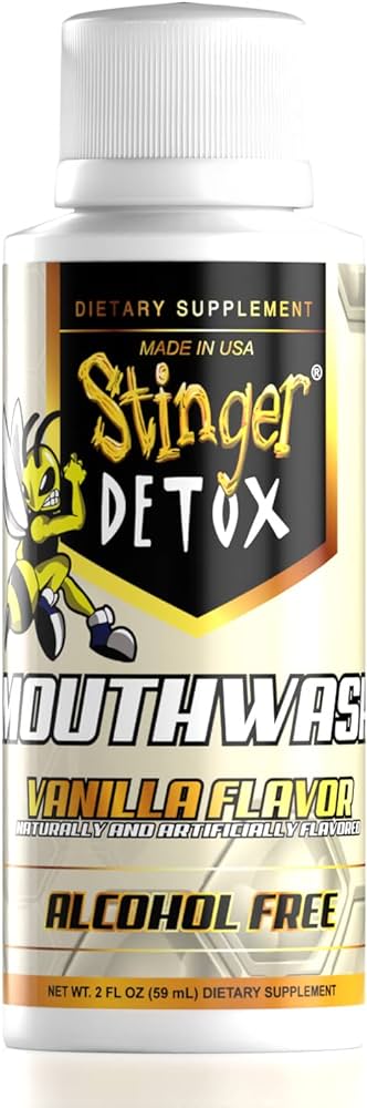 STINGER DETOX MOUTHWASH VANILLA 2OZ