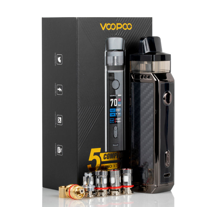 VooPoo VINCI X with 5 Free Coils Limited Edition Black