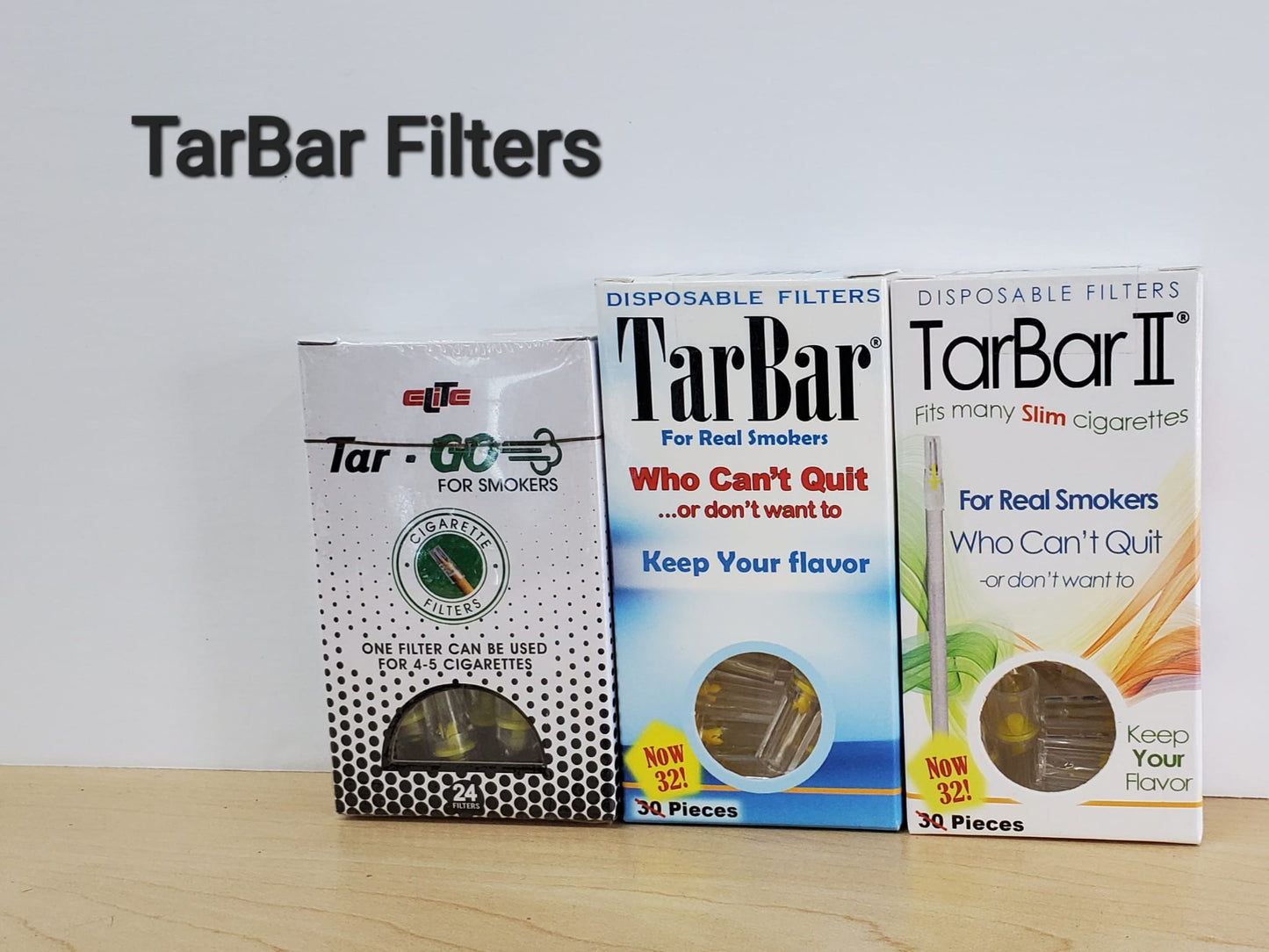 Tarbar filters assorted sizes