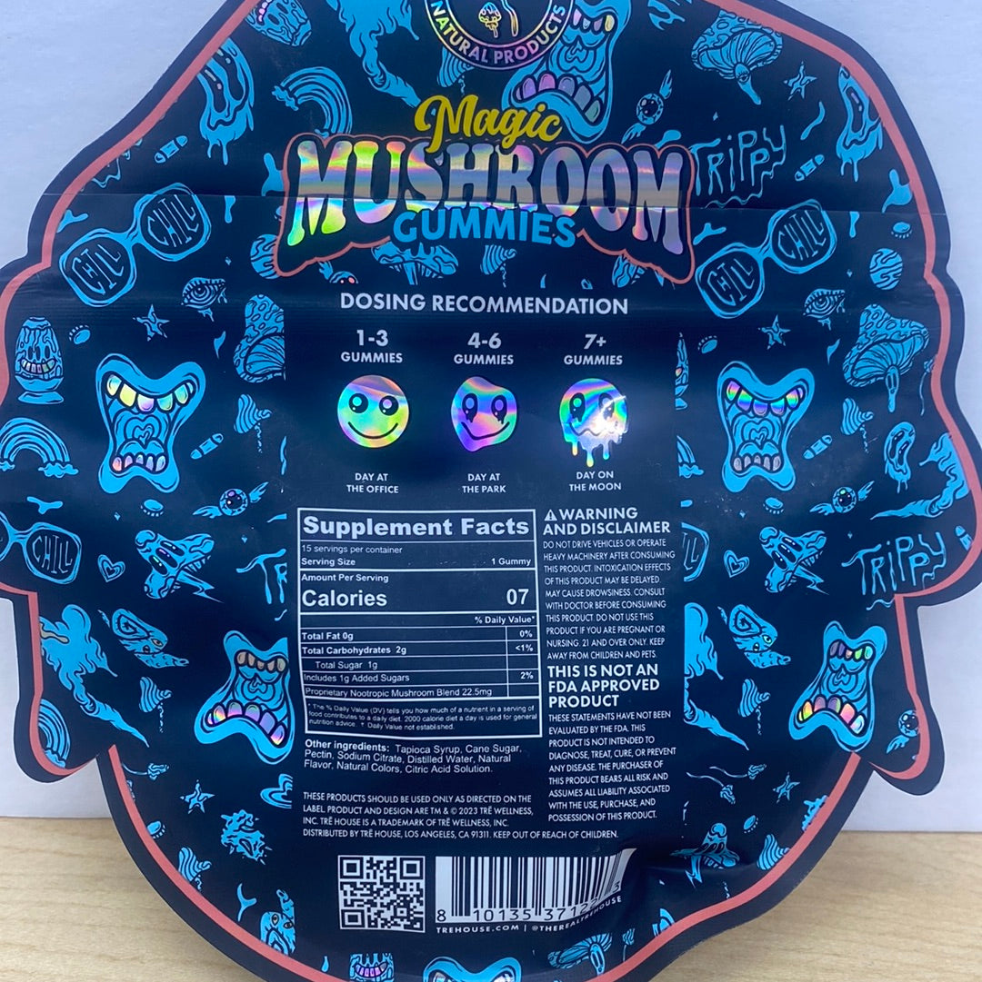 Tre house magic mushroom gummies 15 pieces