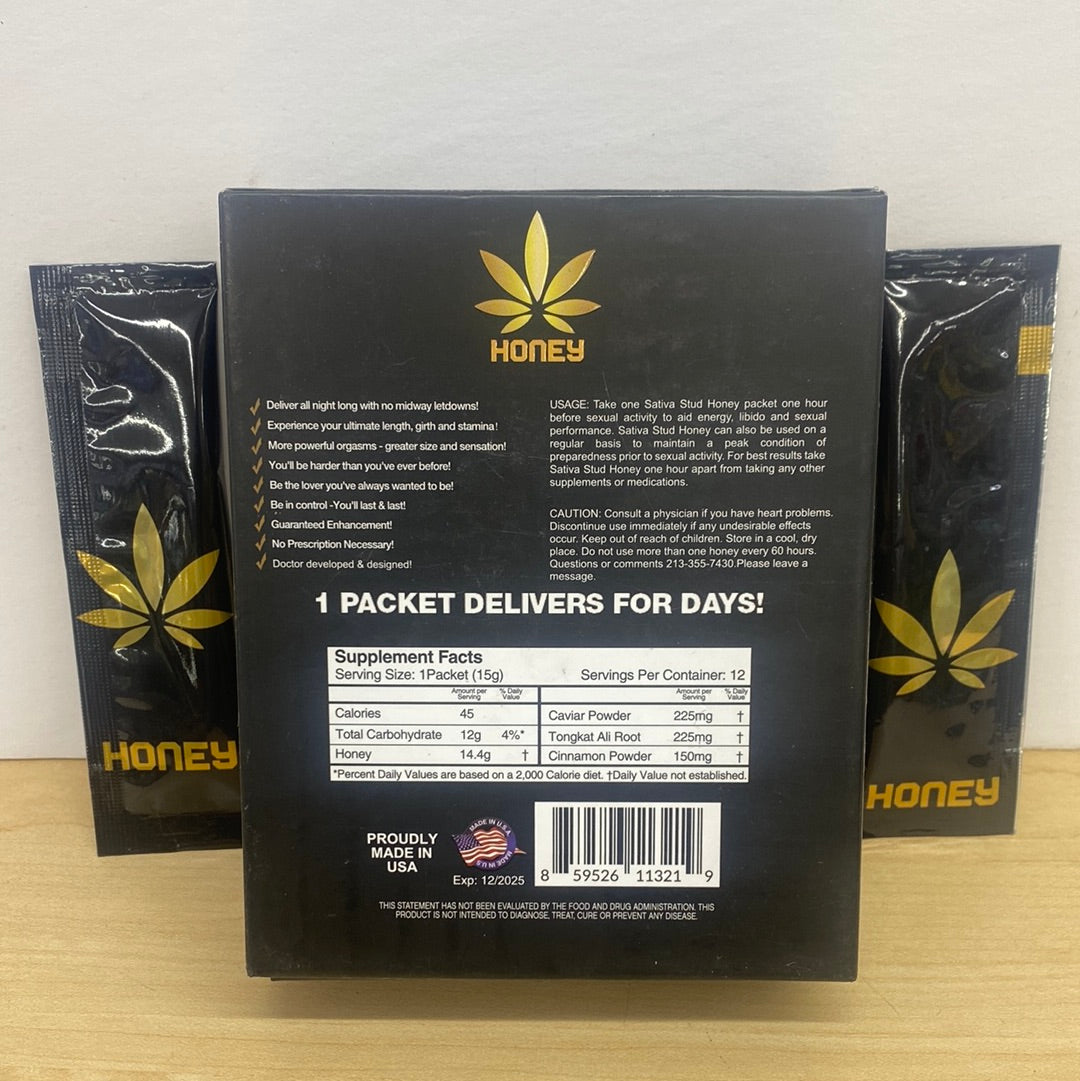 CBD Honey Packet Male Enhancement