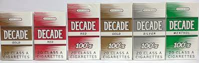 Decade cigarette