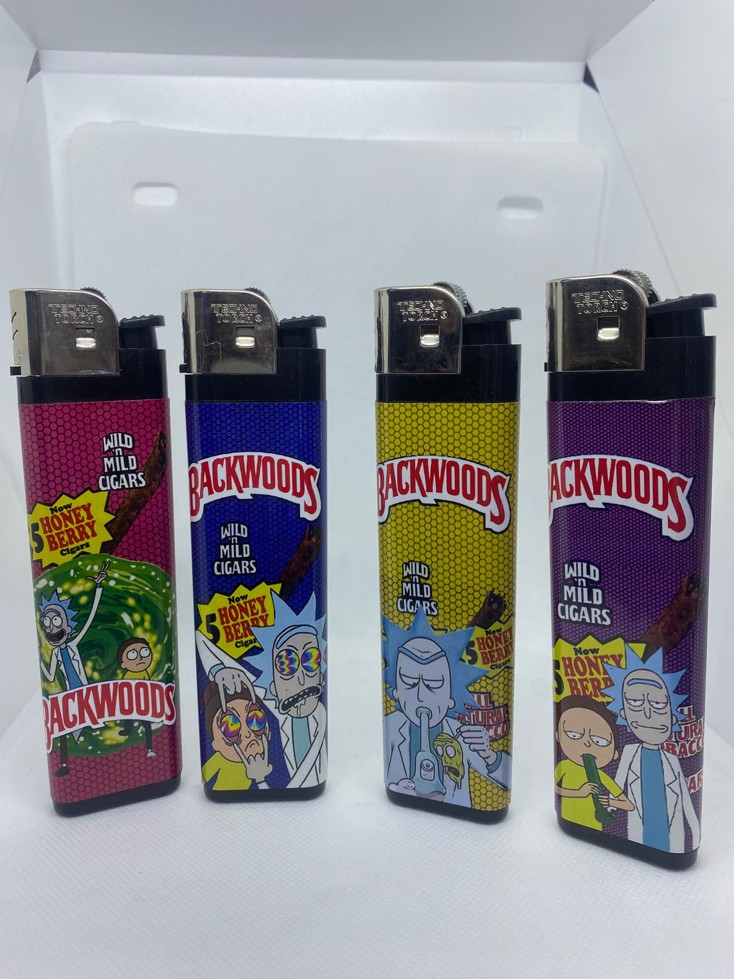 Backwoods Rick and Morty Lighter Large