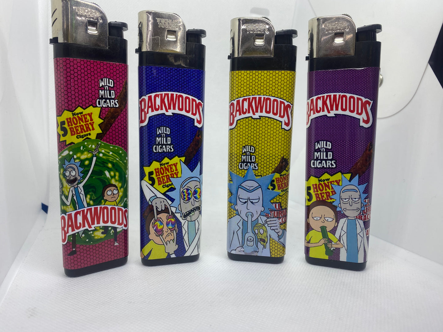 Backwoods Rick and Morty Lighter Large