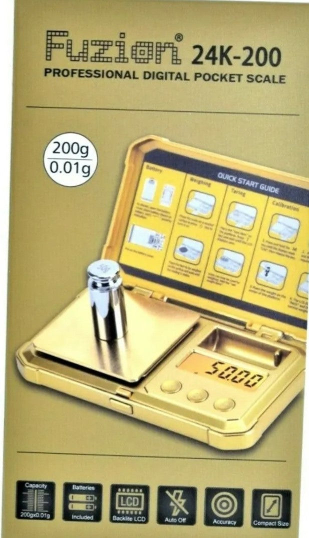 Fuzion 24K-200 200gx0.01g