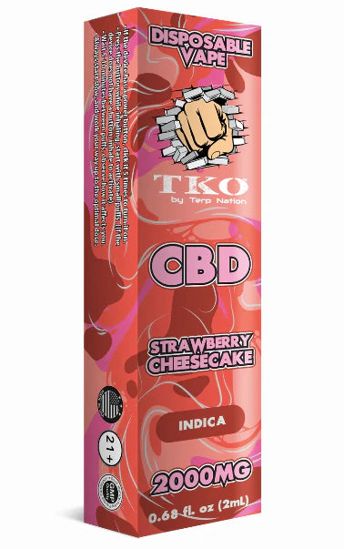 TKO CBD DISPOSABLE 2000MG PEN