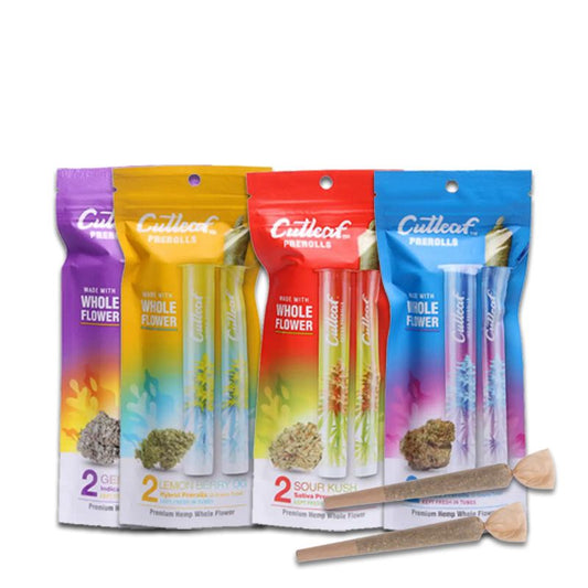 CUTLEAF PRE ROLLS 2 GRAMS PREMIUM HEMP