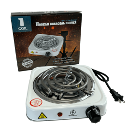 BADSHAH 1 COIL HOOKAH CHARCOAL BURNER