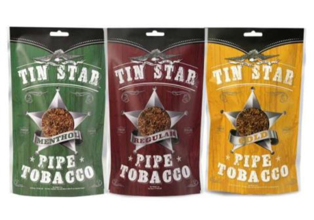 Tin Star Tobacco Bag