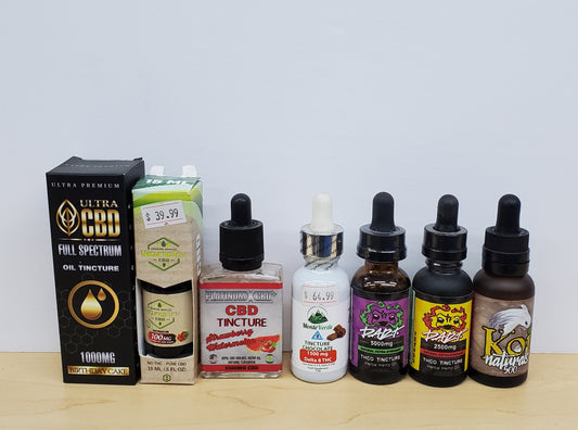 CBD Tinctures Assorted