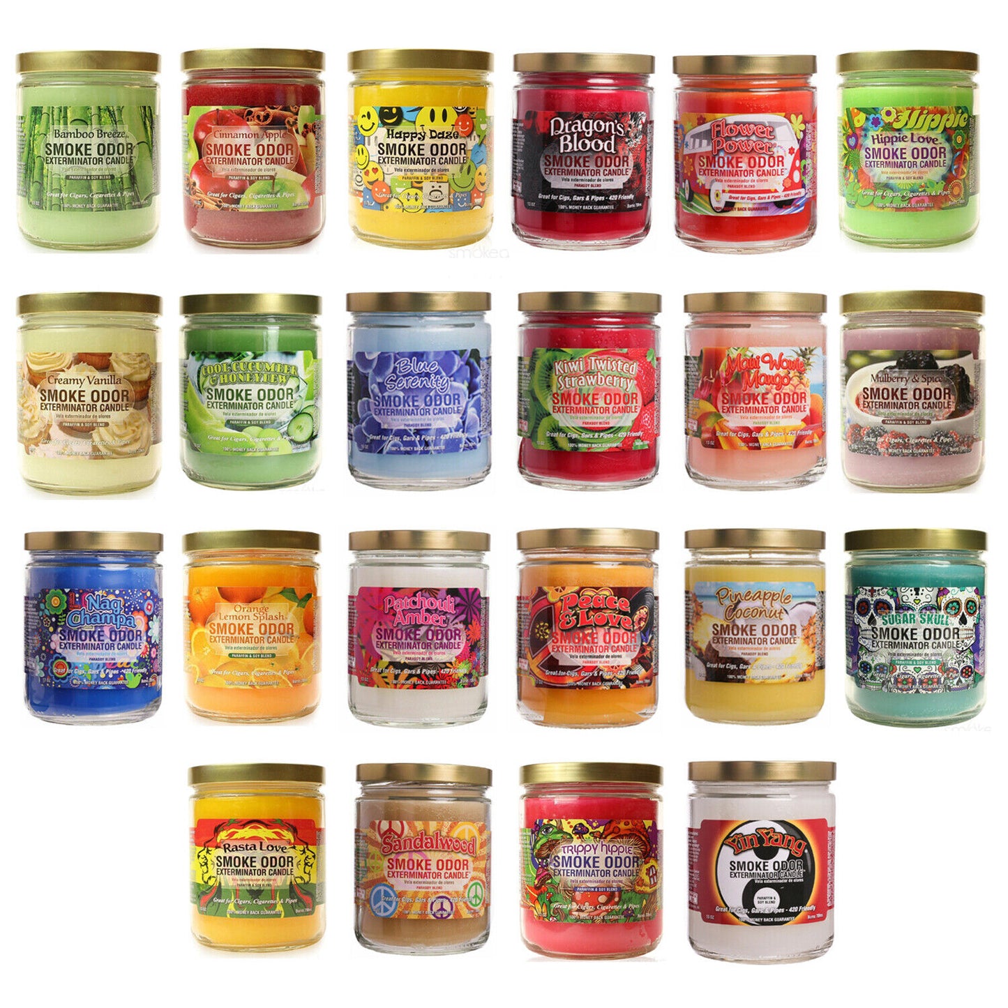 SMOKE ODOR CANDLE